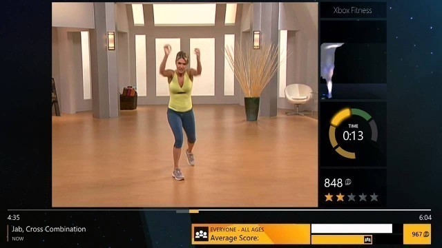 'Messing around with XBOX ONE Xbox Fitness!'