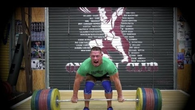 'John Cena Weightlifting Gym Workout 2017 | WrestleMania 33'