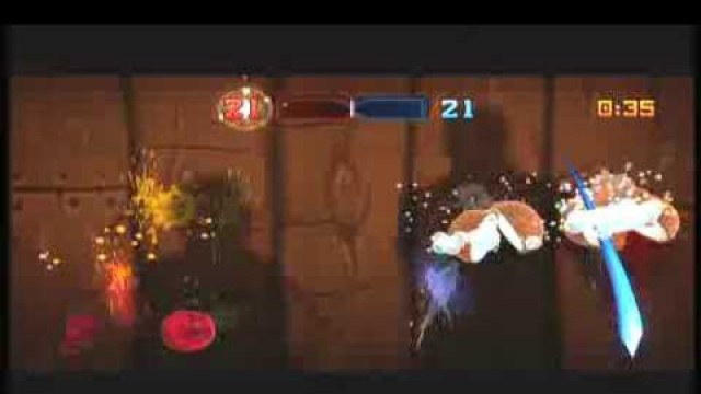 'Fruit Ninja Kinect - Party Mode - Xbox Fitness'