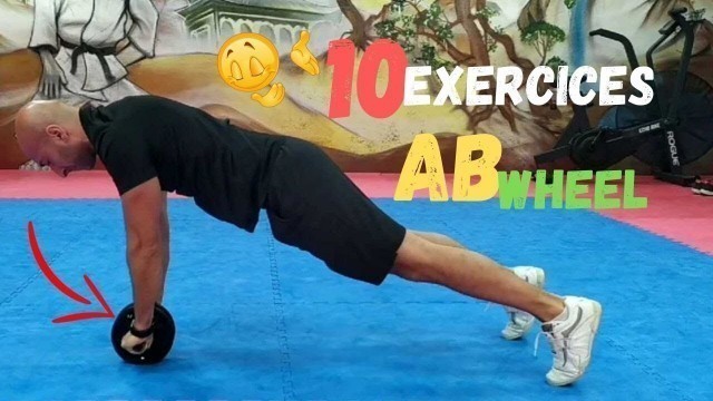 '10 EXERCICES AVEC UN AB WHEEL