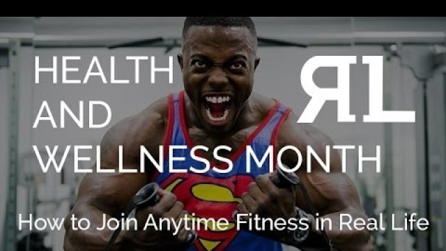 'How to Join Anytime Fitness in Real Life'
