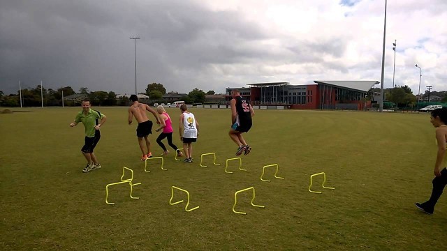 'A Small Part of Plyometric Hurdles - Certificate iii and iv in fitness gold coast'