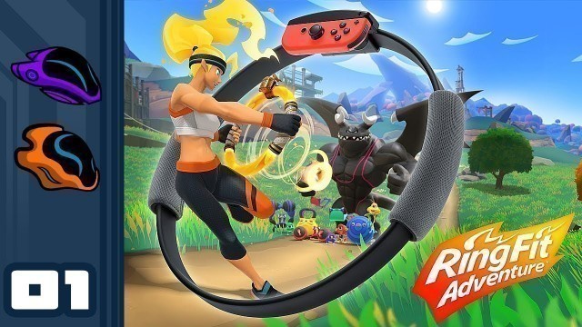 'Let\'s Play Ring Fit Adventure - Nintendo Switch Gameplay Part 1 - ABSOLUTE FITNESS'