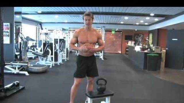 'Personal Training Workout Tips with Rob Riches. Part 2: Kettlebell Row'