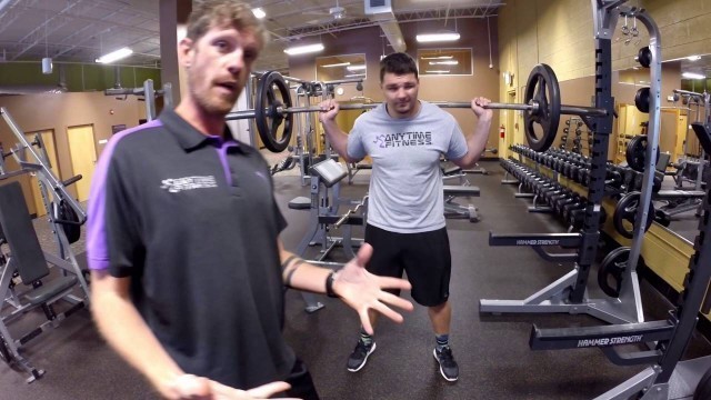 'Anytime Fitness How To Properly Squat'