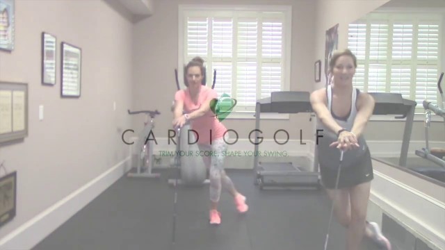 'Improve Your Golf and Fitness with Cardigolf-Speed Skate Lunges'