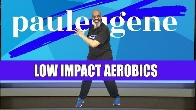 'Low Impact Aerobics Exercise | 36 Minutes | Cardio - Balance - Stretching | Fat Burner Fitness.'