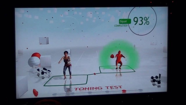 'Xbox 360 Kinect Your Shape Fitness Evolved Gameplay'