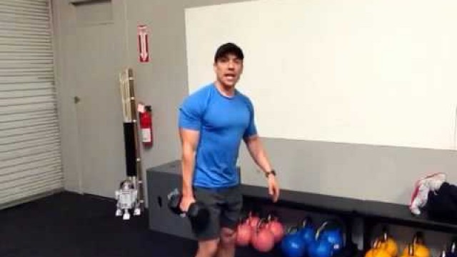 'Full Body Workout with One Dumbbell - Coach Rob - 3STRONG'