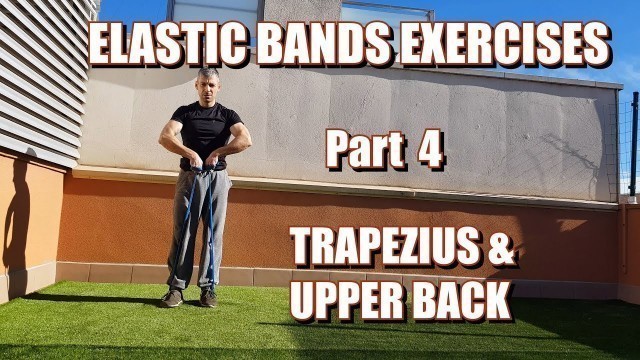 '100 RESISTANCE BANDS EXERCISES | PART 4: TRAPS & UPPER BACK'