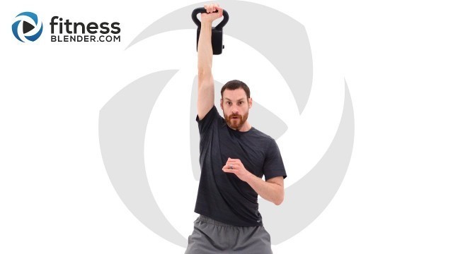 'Quick Sweat Kettlebell and Jump Rope Workout - Strength and Cardio Workout'