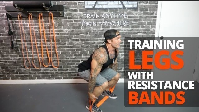 'Resistance Band Tip: Training Legs with Resistance Bands'