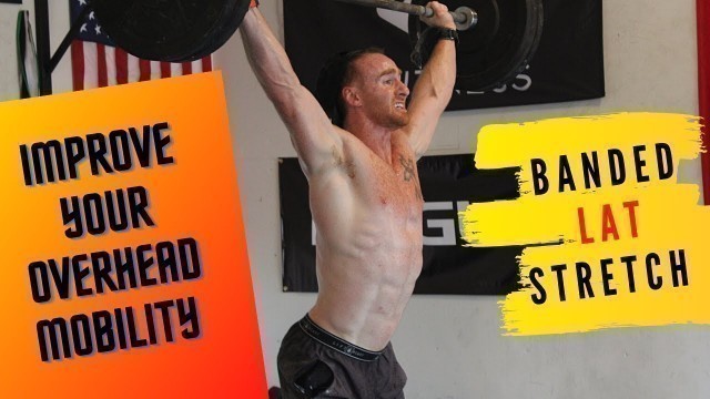 'Improve Your Overhead Mobility | Banded Lat Stretch | K Squared Fitness'