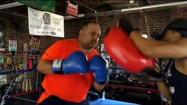 'Fit!Live!Win! Roland Martin & Fitness Trainer Jessica Laine Show You How To Get Fit While Boxing'