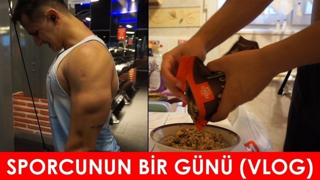 'BENİMLE 1 GÜN | TÜM GÜN SPORCU BESLENMESİ BULK - ANTRENMAN (4000 Kalori )'