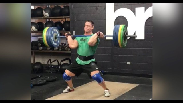 'John Cena Power Cleans 352lb! [Chasing Fitness]'