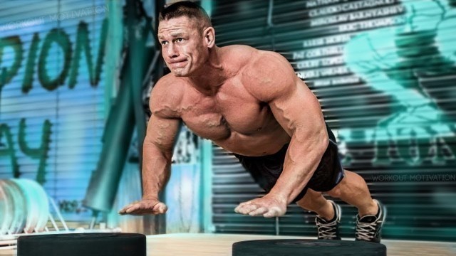 'John Cena Workout Motivation  - WWE Training'