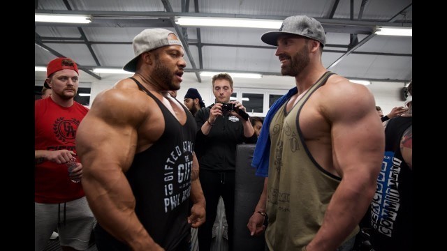 'EPIC WORKOUT | Bradley Martyn, Phil Heath, Kai Greene, Dana & Rob Bailey and Ulisses Jr,'