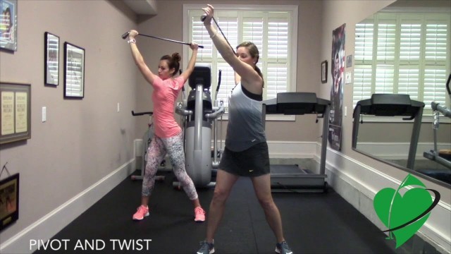 'Improve Your Golf and Fitness with the Cardiogolf Pivot and Twist Exercise'