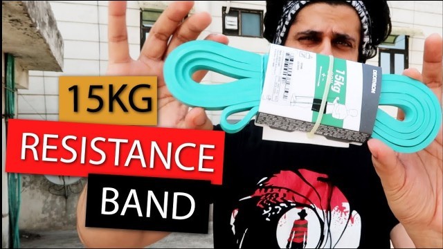 'Best Resistance Band for Beginners | Workout With Decathlon Resistance Band -15 kg[in hindi]'