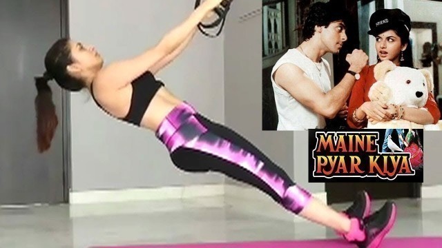 'Salman Khan\'s Maine Pyaar Kiya Actress Bhagyashree\'s HOT Workout Videos'