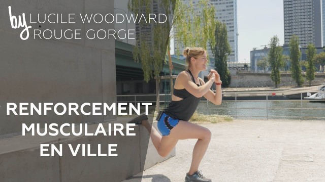 'Exercices de renforcement musculaire en ville'