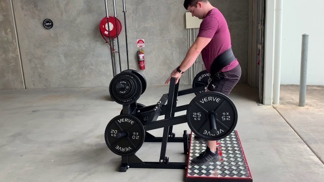 'VERVE Belt Squat Machine Demonstration'