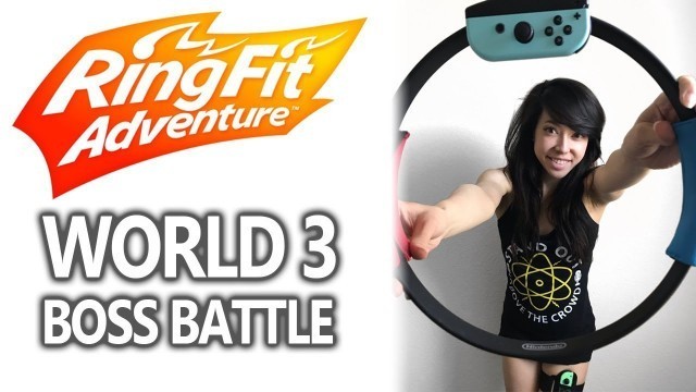 'Quarantine Workout BOSS BATTLE in Ring Fit Adventure'