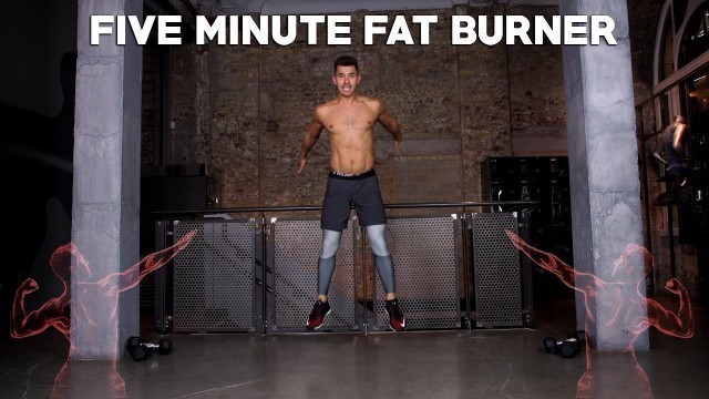 '5 MINUTE FAT BURNER HIIT WORKOUT || PMA FITNESS |'