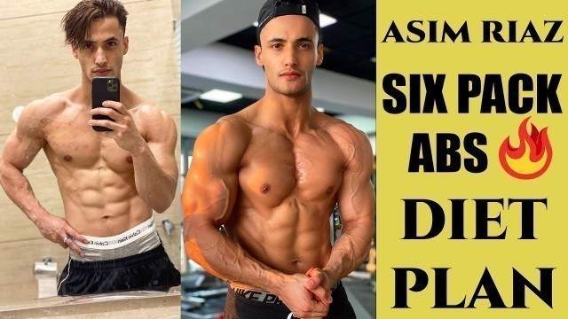 'Asim Riaz Diet Plan For Six Pack Abs - Big Boss 13 | @Fitness Fighters'