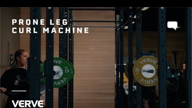 'VERVE Prone Leg Curl Pin Loaded Machine - Maximus Series'