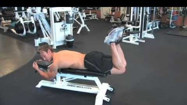 'Personal Training Workout Tips with Rob Riches. Part 8: Hamstrings'