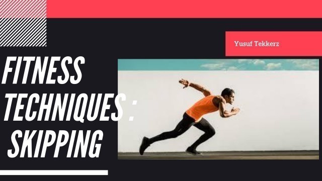 'Improve Fitness Techniques | Skipping Challenge Toptekkers | Yusuf Tekkerz'