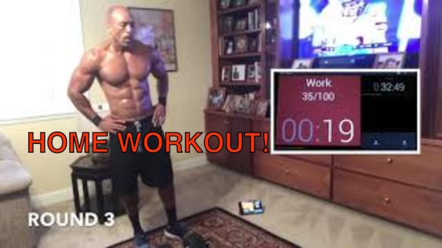 '15 Minute Full body Home Workout like Christian Guzman and Sydney Cummings'