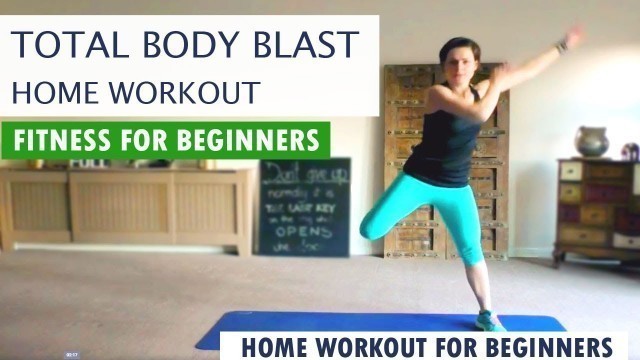 'Total Body Blast | Fitness for beginners with Alicia | Home Workout, Fat Burner for Beginners'