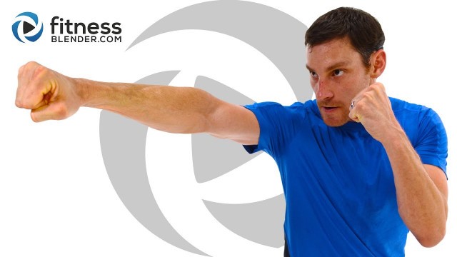 'Cardio KickBoxing and Core Workout - Jump Rope and Kickboxing Tabata Workout'