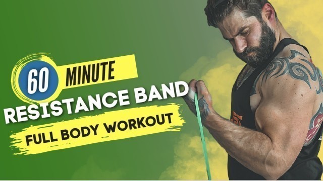 '1 HOUR RESISTANCE BAND WORKOUT | AMAZING Full Body Workout'