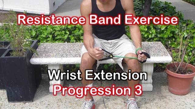 'Resistance Band Exercises for Golf Elbow & Tennis Elbow Tendonitis'