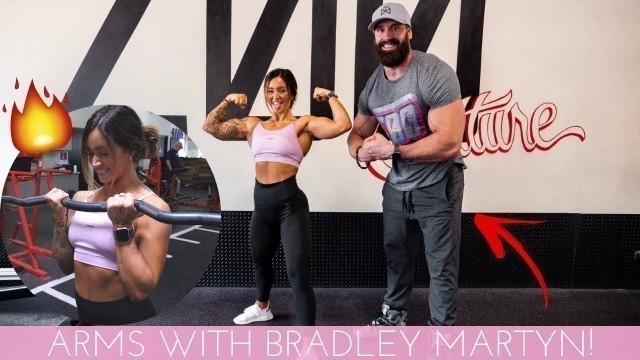 'THIS ARMS WORKOUT REALLY IMPROVED MY TRAINING - COACHED BY BRADLEY MARTYN!'