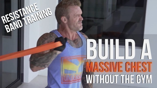 'Build a Big Chest Without the Gym | Resistance Band Training'