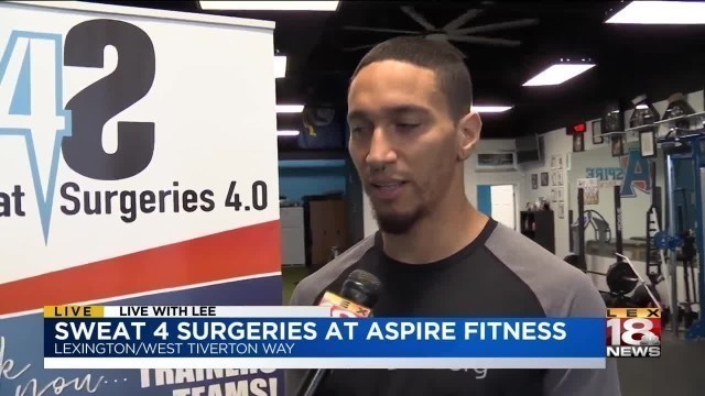 'Live With Lee: Sweat 4 Surgeries At Aspire Fitness'