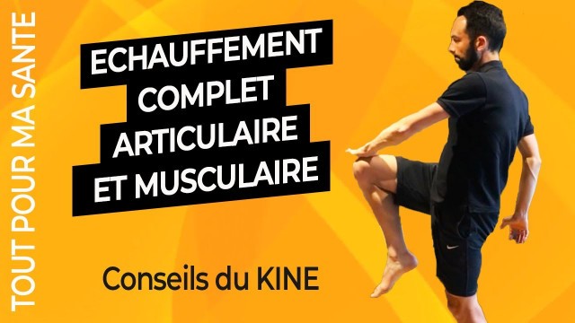 'Échauffement articulaire et musculaire (7min): 9 exercices avant le sport'