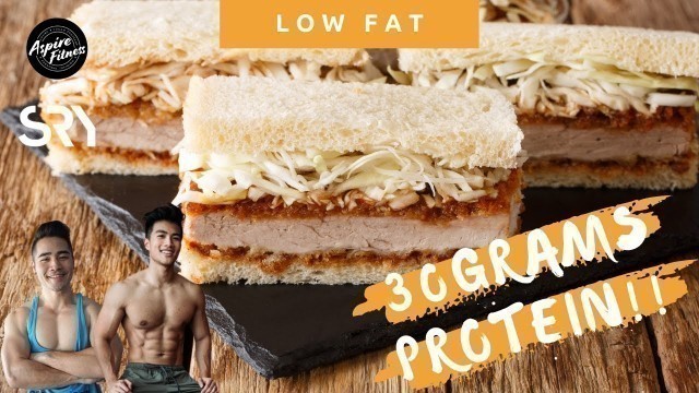 'Japanese Katsu Sandwich (30g Protein) | Low Fat Chicken Katsu | Healthier Versions Of Foods Ep 10.'