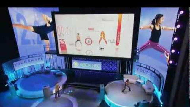 'Microsoft Xbox 360 Kinect - Your Shape Fitness Evolved (FULL E3 video) HD'