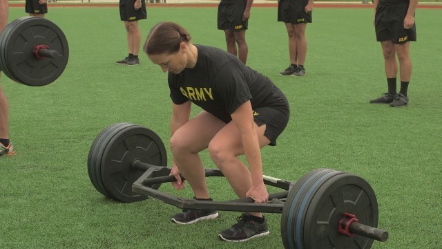 'Army Combat Fitness Test (ACFT) Event #1 - 3 Repetition Maximum Deadlift'