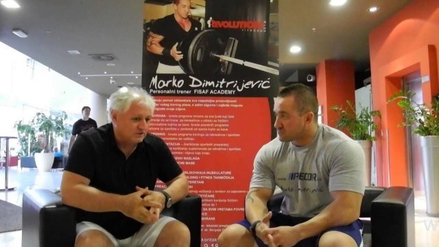 'Sajam fitness a intervju prof dr Dubravko Turk i Marko Dimitrijevic'