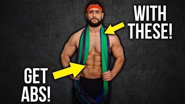 '5 Killer Resistance Band Ab Exercises (Combine For A Total Ab Workout!!)'