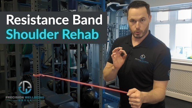 'The right way to strengthen your rotator cuff using resistance bands'