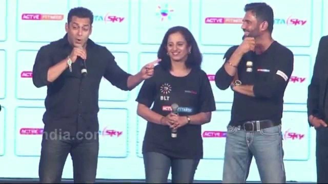 'Salman Khan | Sunil Shetty | Health Care Tips | Tata Sky Launches Active Fitness!'