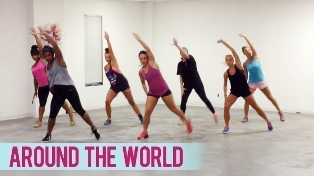 'Natalie La Rose - Around The World ft. Fetty Wap (Dance Fitness with Jessica)'